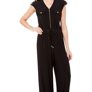 Emma & Michelle Women's Zippered Jumpsuit